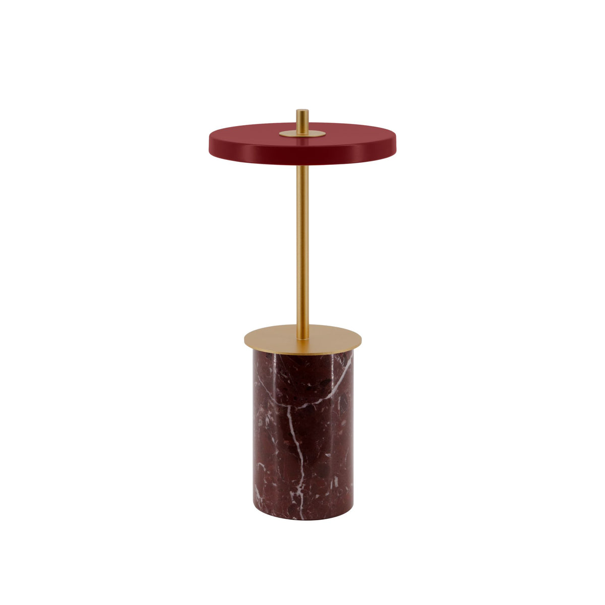 UMAGE Asteria Move Mini table lamp red marble