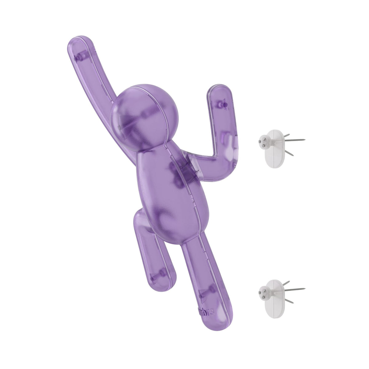 Umbra Buddy Hooks naulakko läpikuultava Umbra