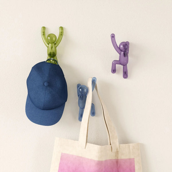 Umbra Buddy Pin-Point Hooks naulakko läpikuultava Umbra