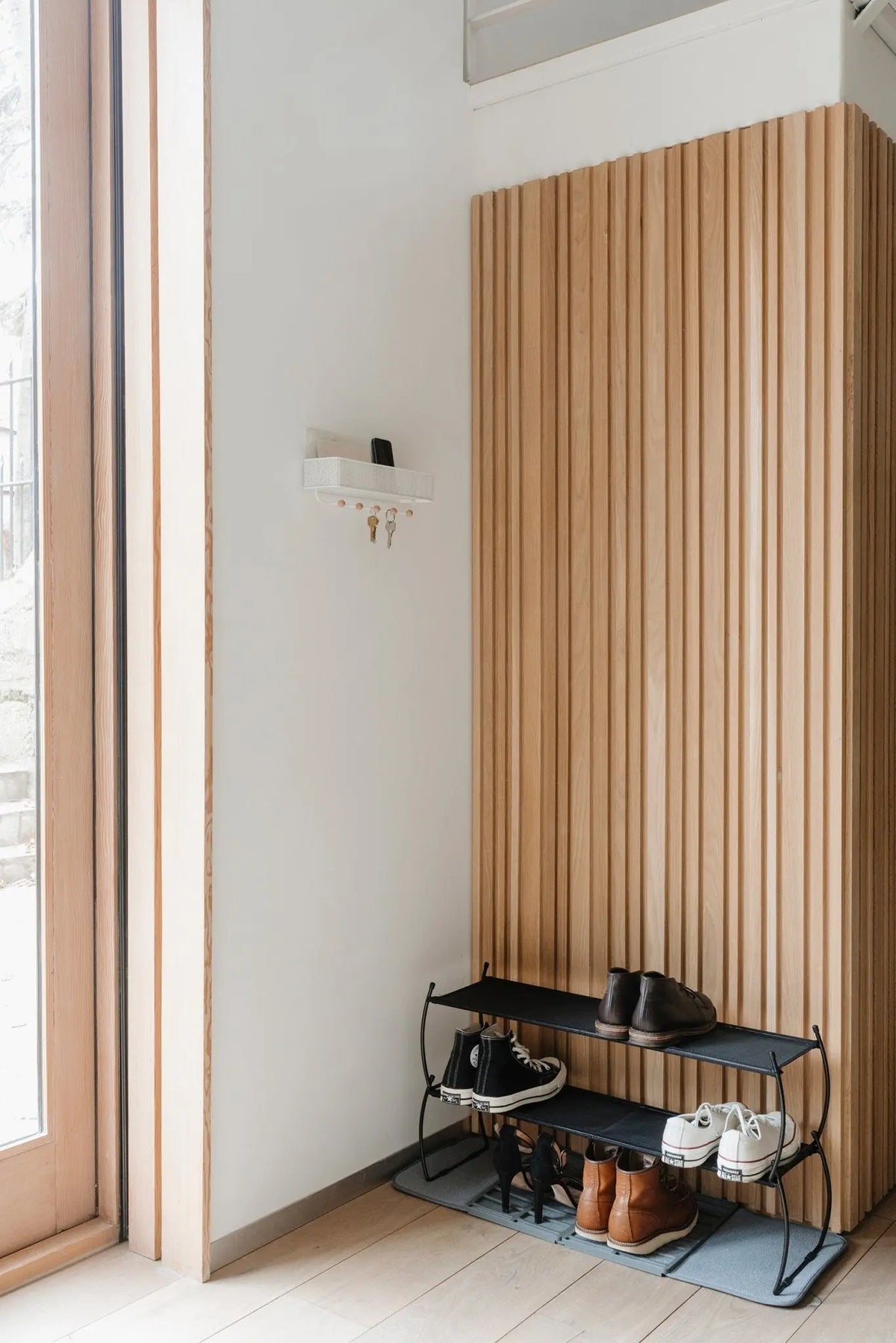 Umbra Estique naulakko säilytyskorilla valkoinen - Laatukaluste