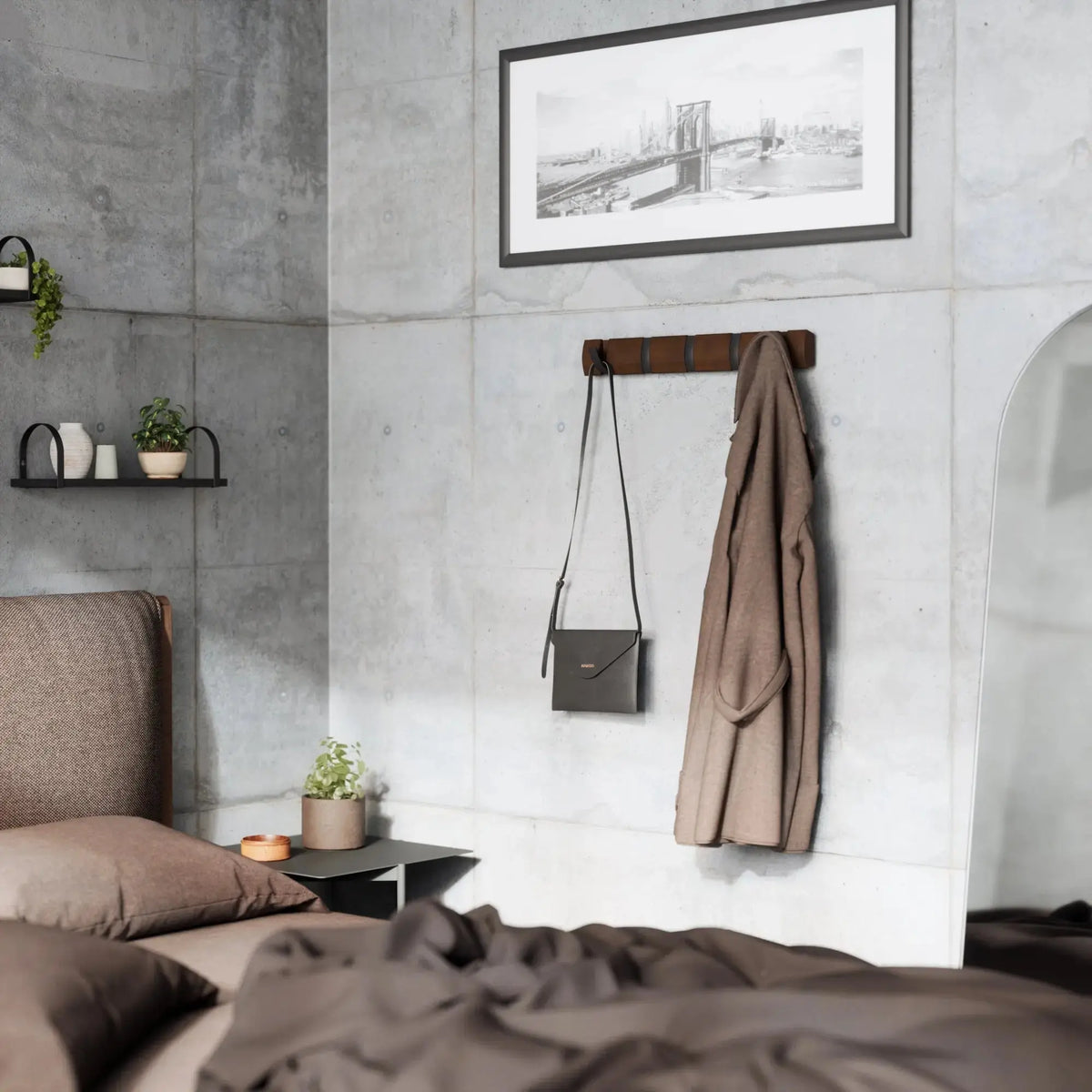 Umbra Flip 5 naulakko pähkinä Umbra