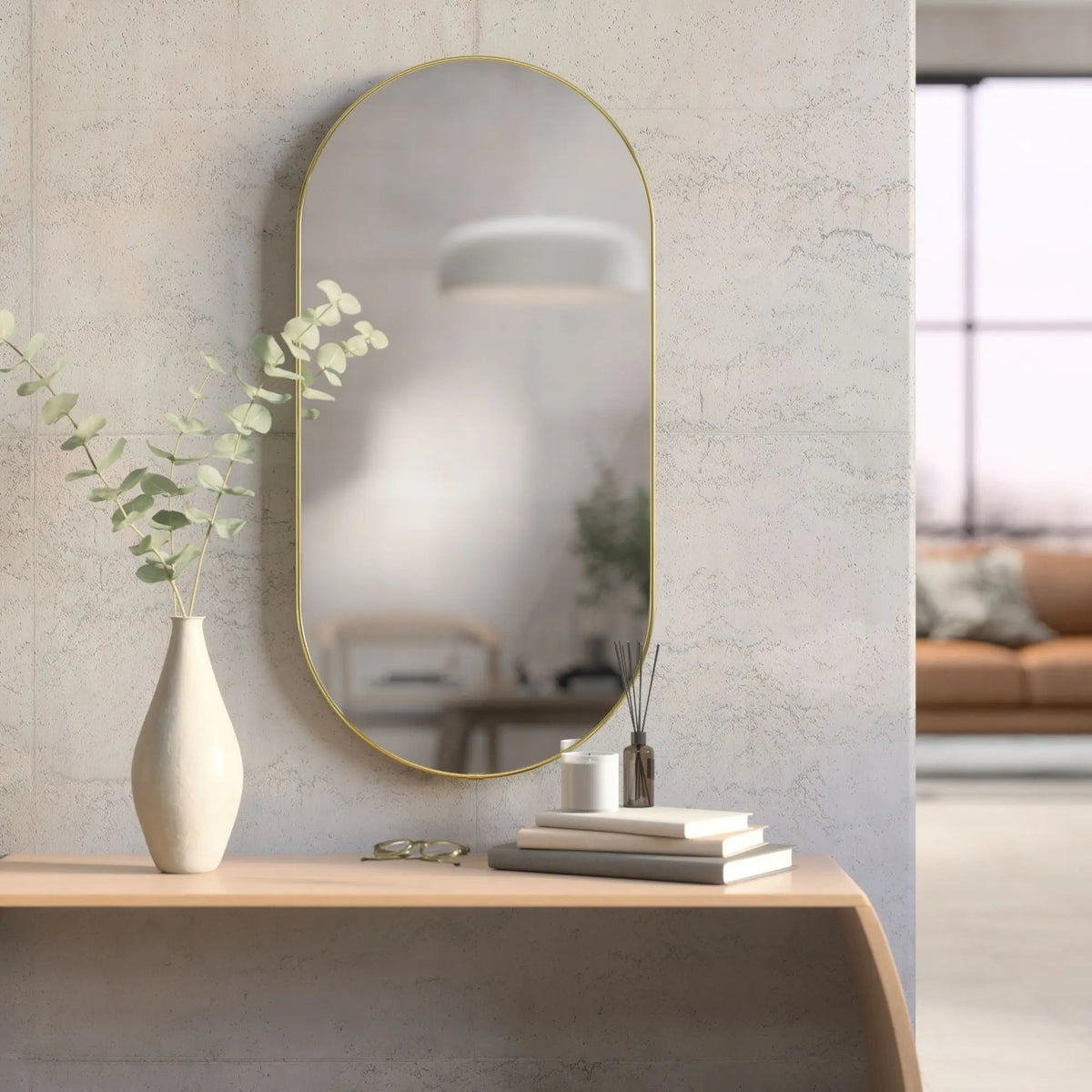 Umbra Hubba Pill peili pieni messinki Umbra