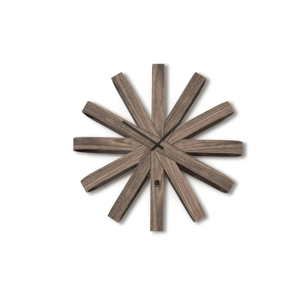 Umbra Ribbonwood seinäkello pähkinä - Laatukaluste