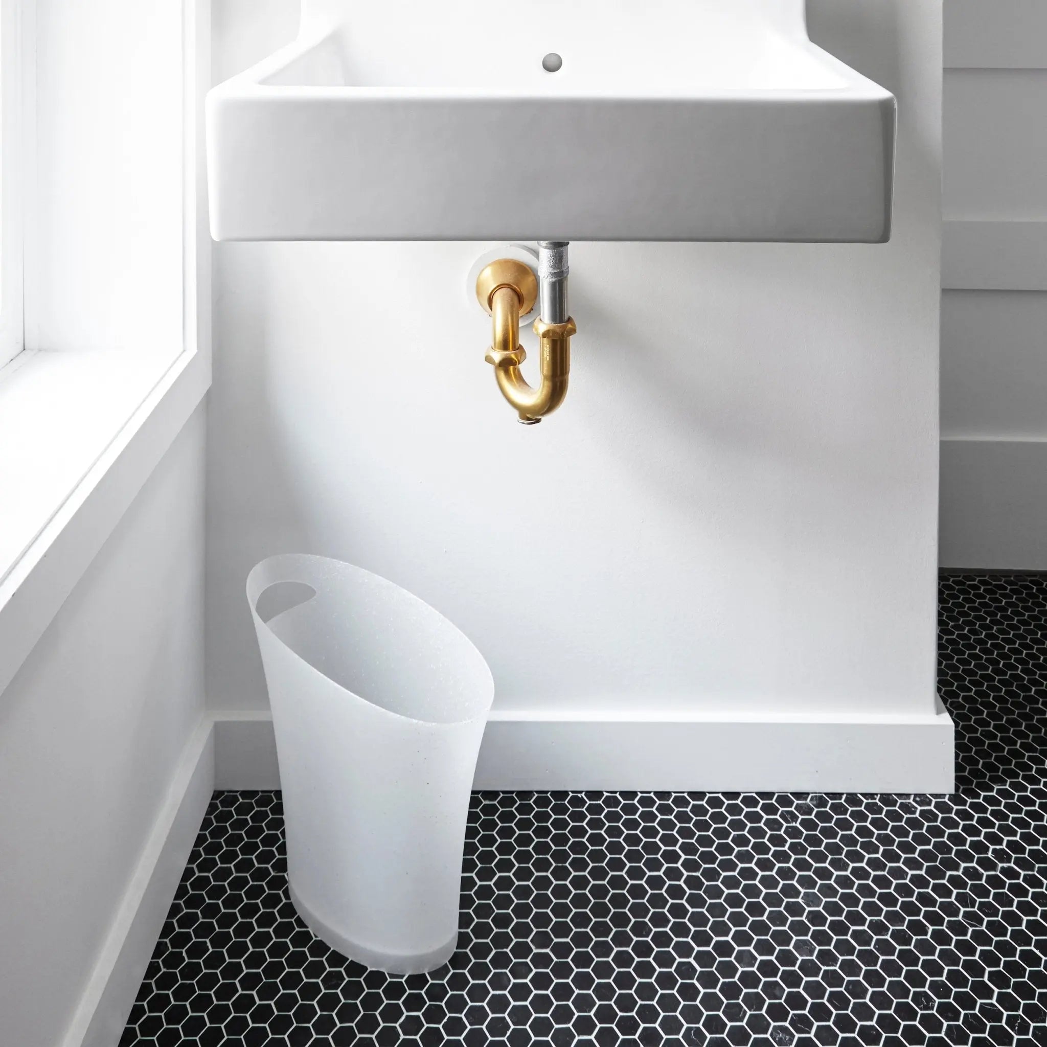 Umbra Skinny roskakori hopea - Laatukaluste