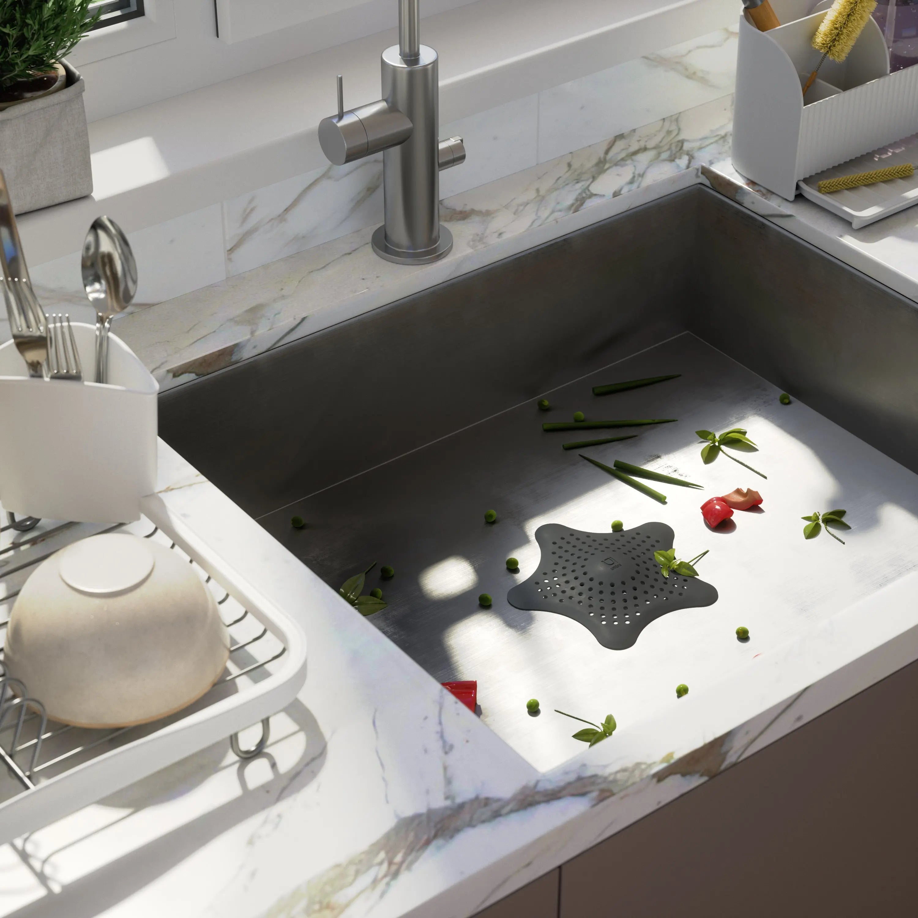 Umbra Starfish hiussieppari musta Umbra