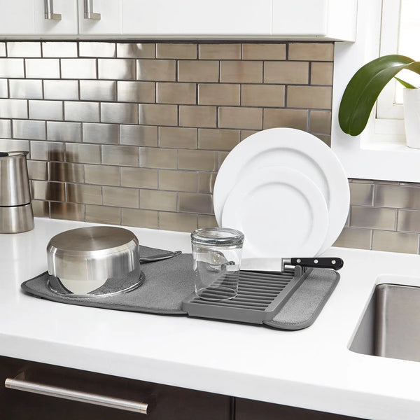 Umbra UDRY mini astiankuivausalusta harmaa - Laatukaluste