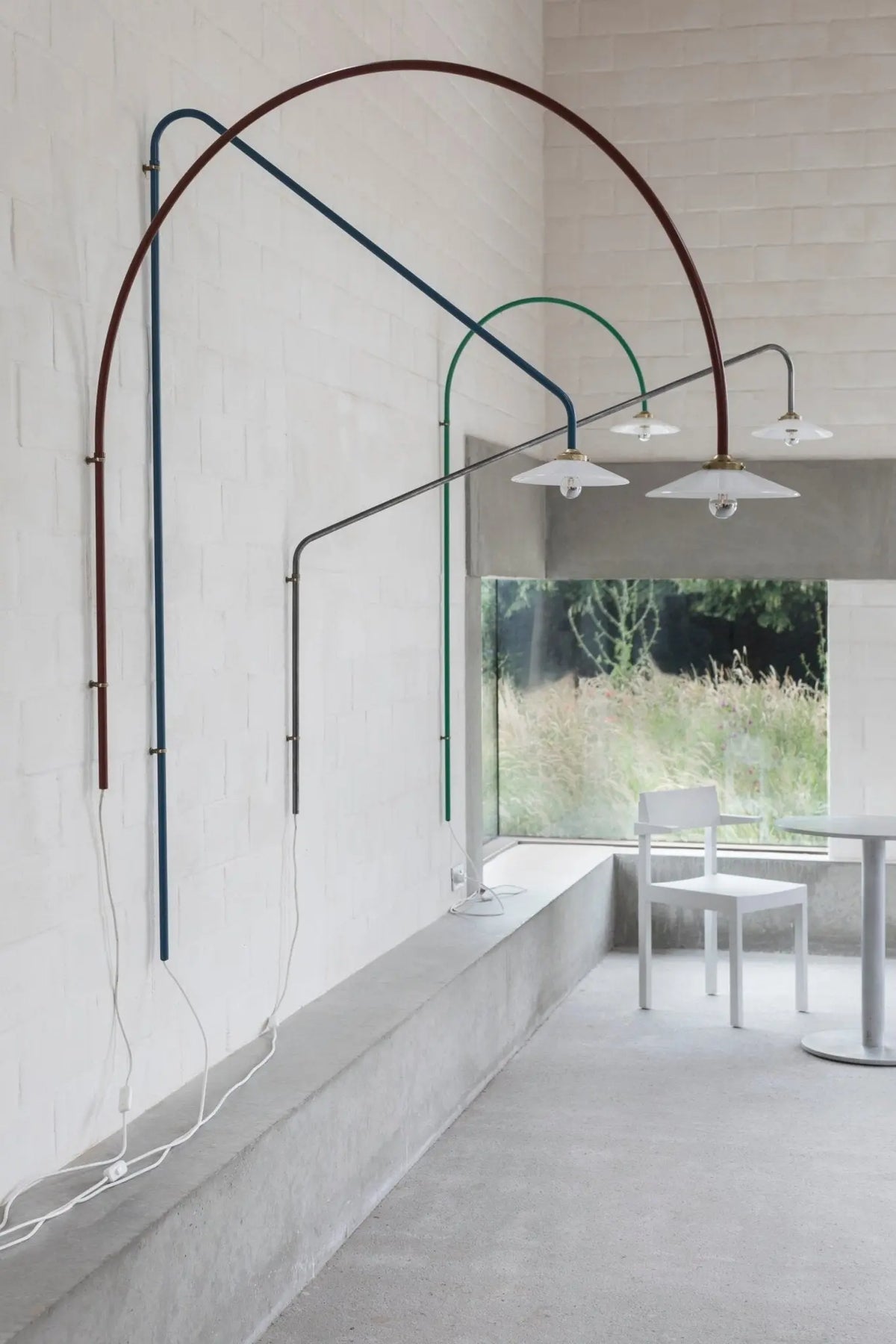 Valerie Objects Hanging Lamp N°2 seinävalaisin vihreä - Laatukaluste