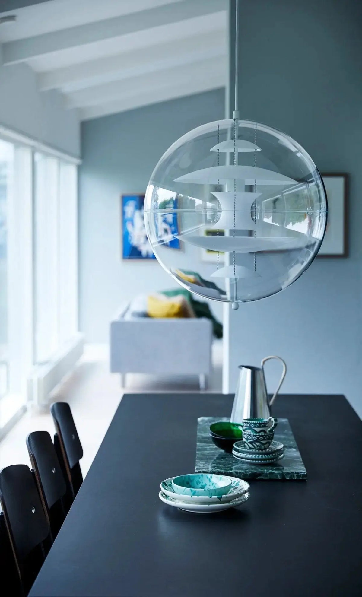 Verpan VP Globe lasi 40 valaisin valkoinen - Laatukaluste