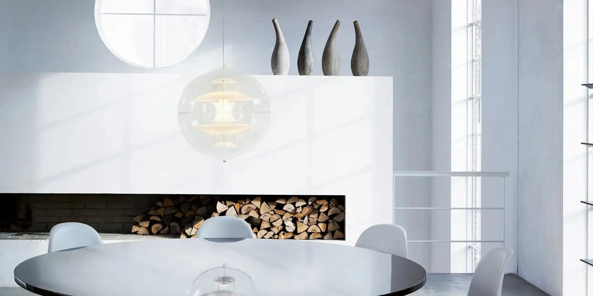 Verpan VP Globe lasi 40 valaisin valkoinen - Laatukaluste