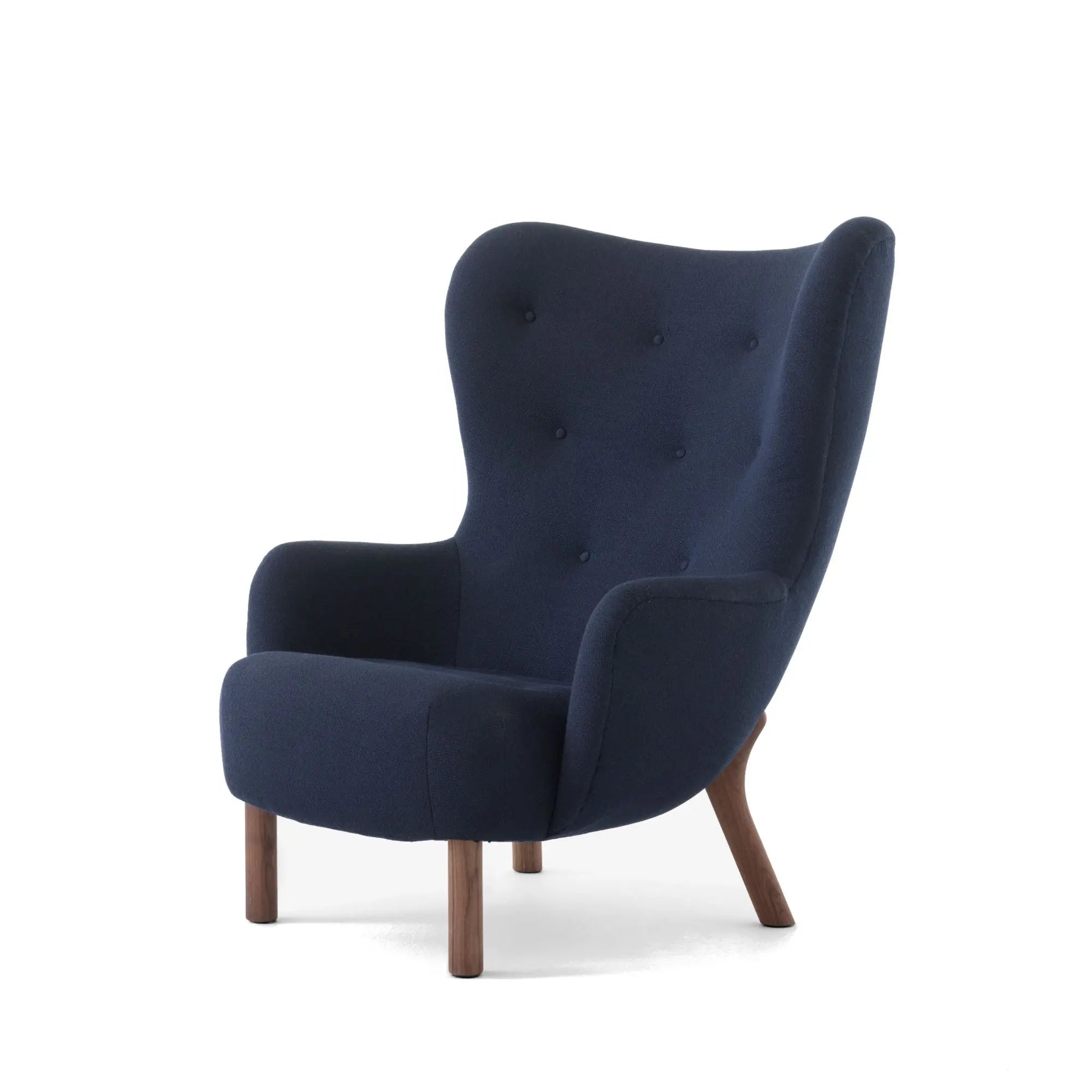 &Tradition Petra VB3 nojatuoli pähkinä/Vidar 554 &Tradition