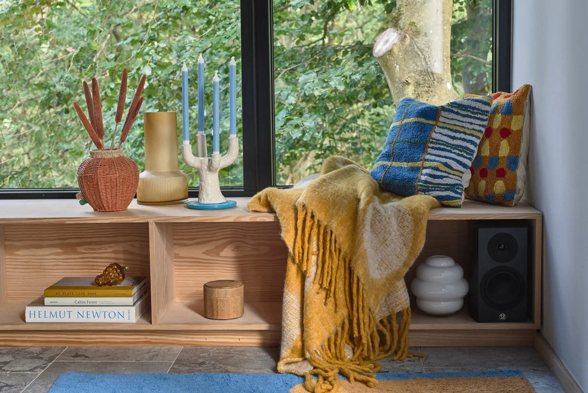 Villa Collection Styles matto 70x140 sininen - Laatukaluste