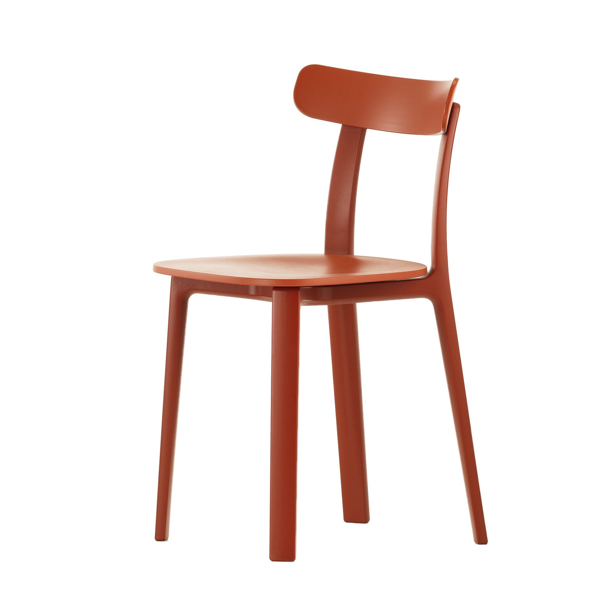 Vitra All Plastic tuoli tiilenpunainen - Laatukaluste