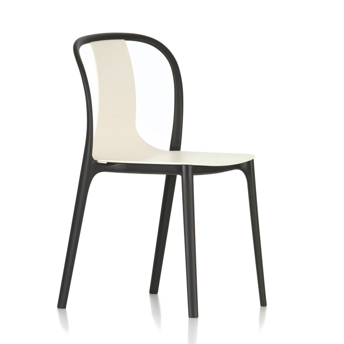 Vitra Belleville tuoli musta/kerma - Laatukaluste