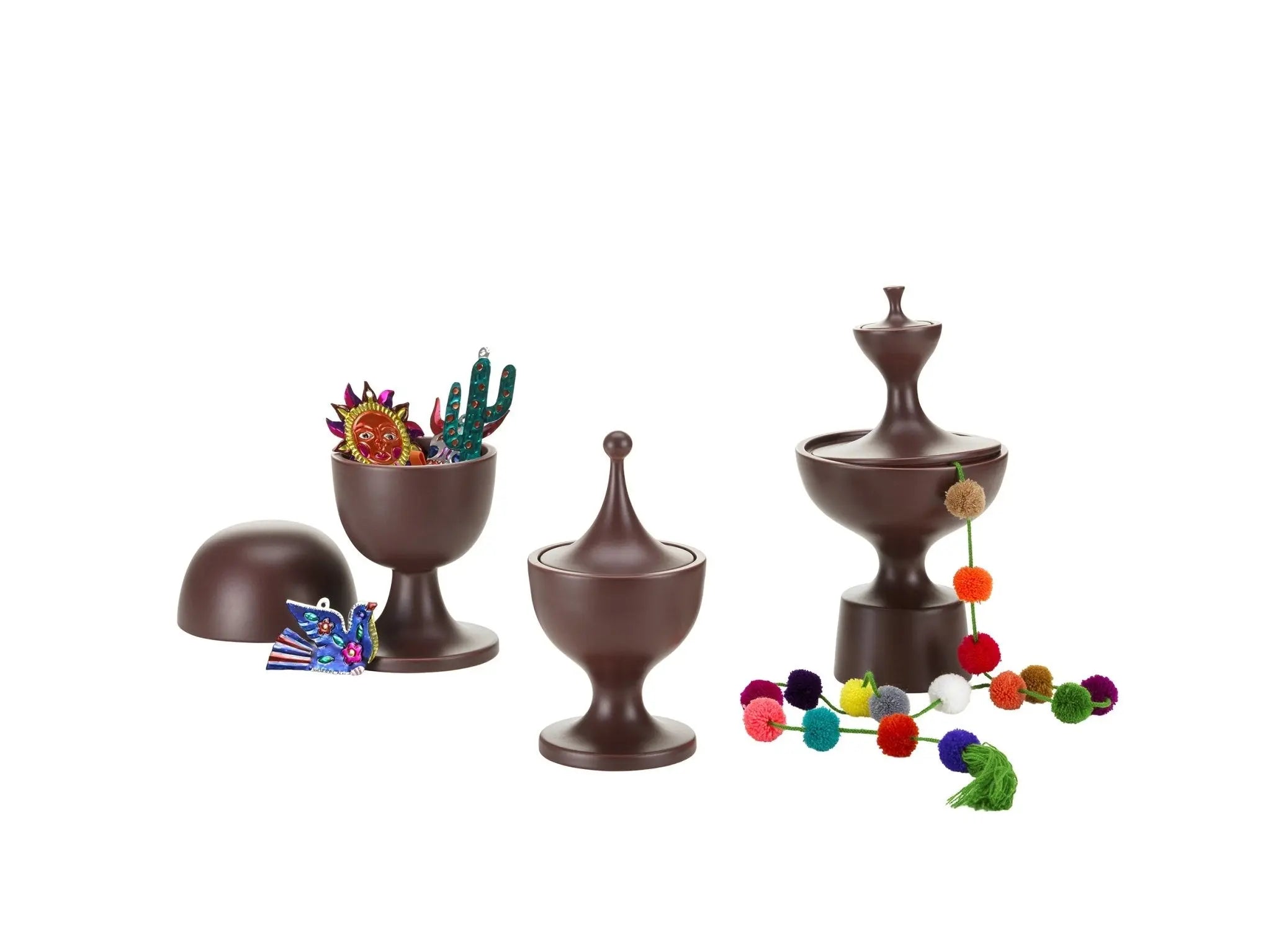 Vitra Ceramic säilytysrasia No. 3 tumma munakoiso - Laatukaluste