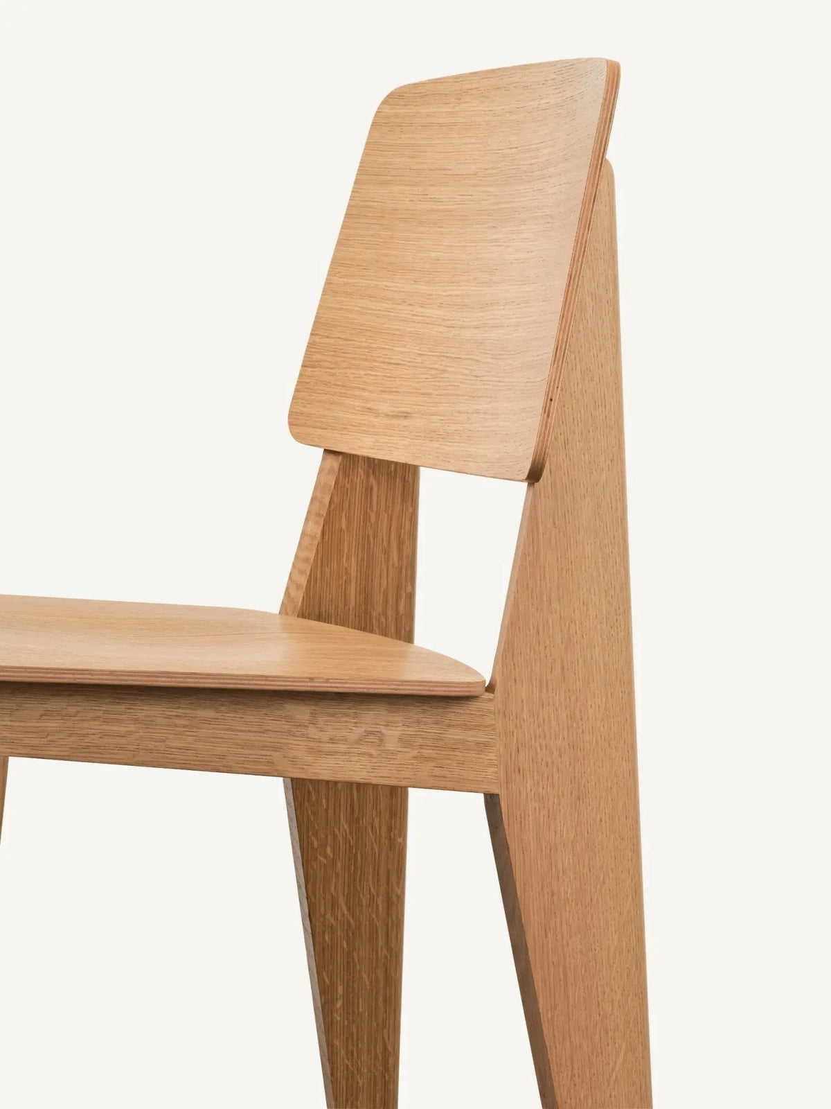 Vitra Chaise Tout Bois tuoli tammi - Laatukaluste