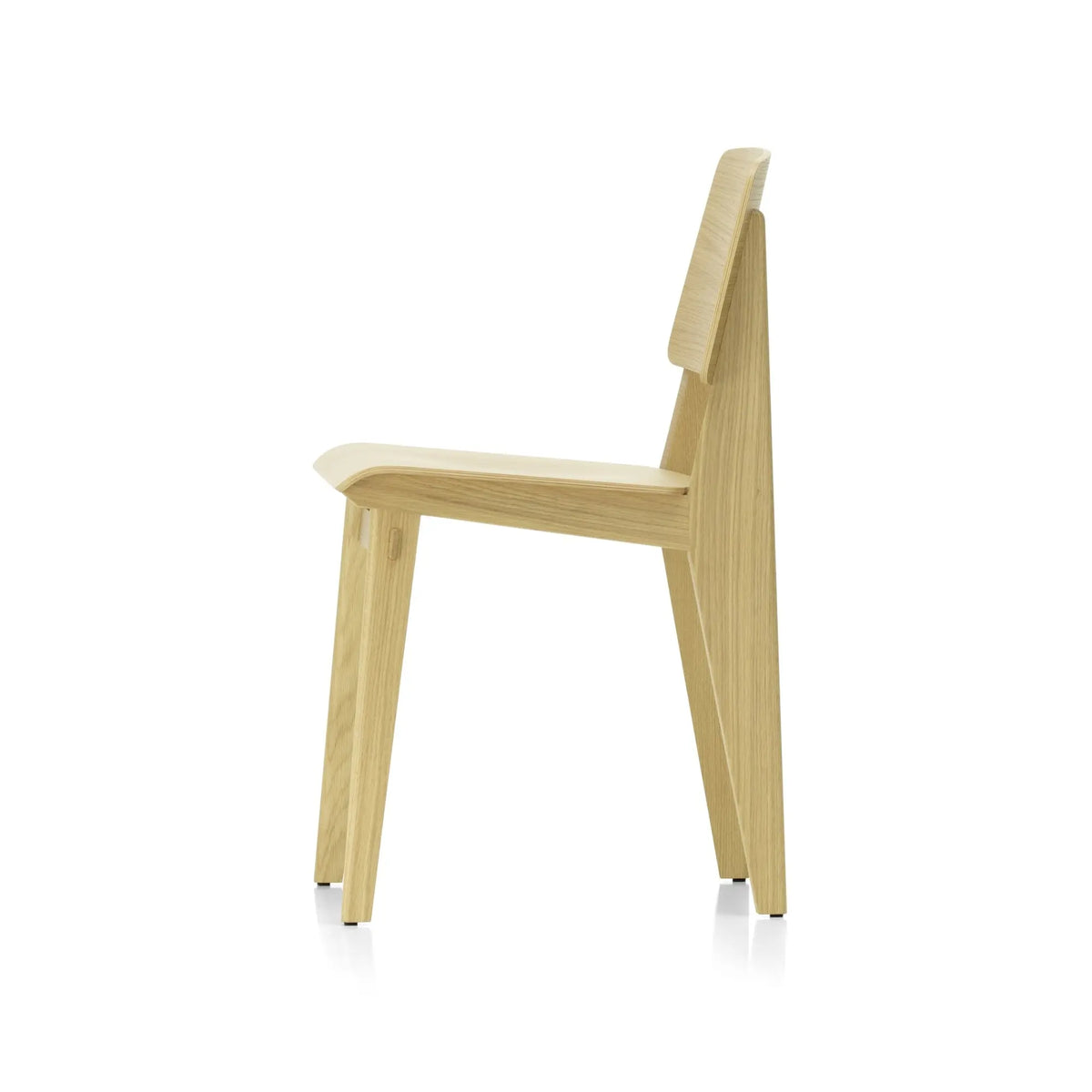 Vitra Chaise Tout Bois tuoli tammi - Laatukaluste