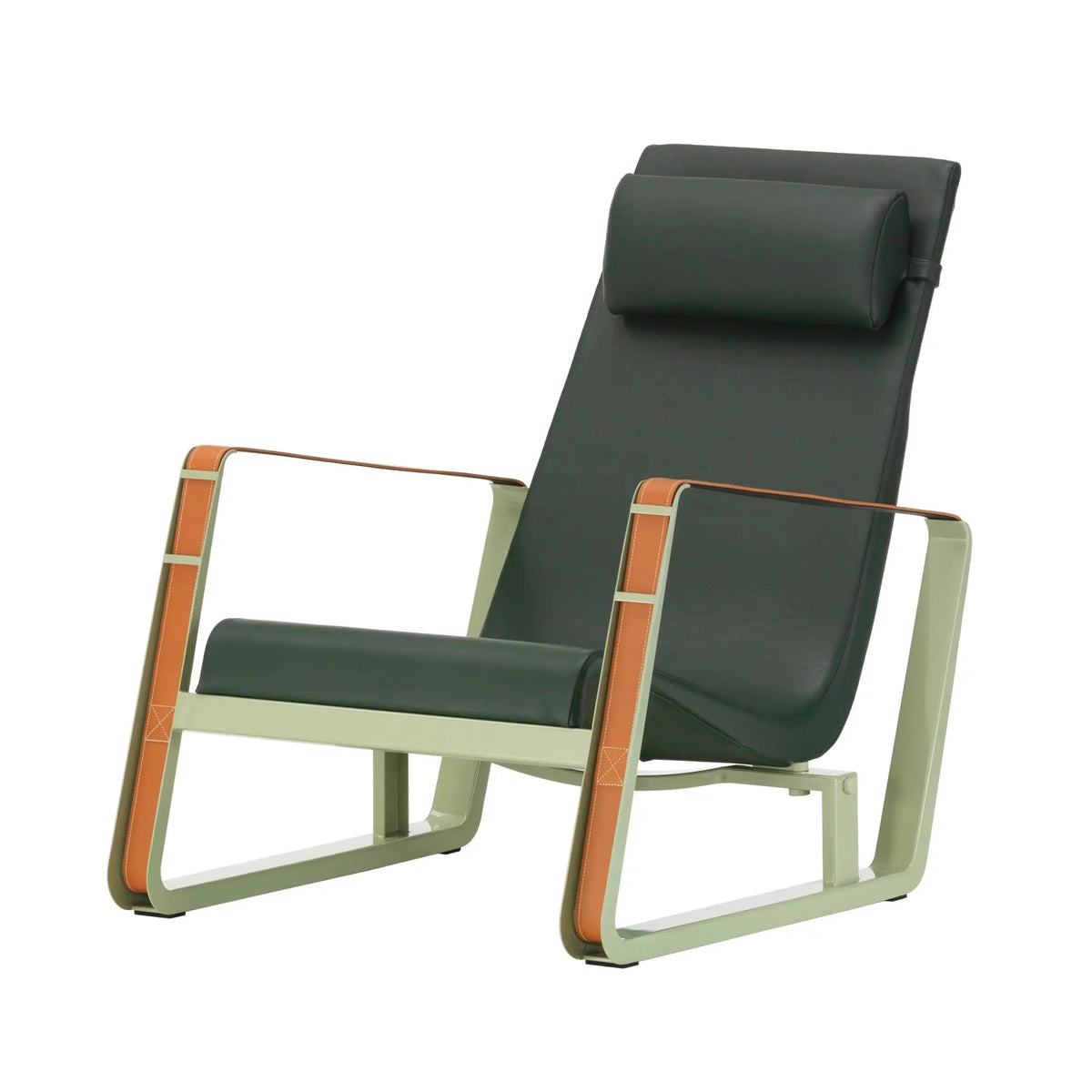 Vitra Cité nojatuoli gris vermeer/premium nahka 59 - Laatukaluste