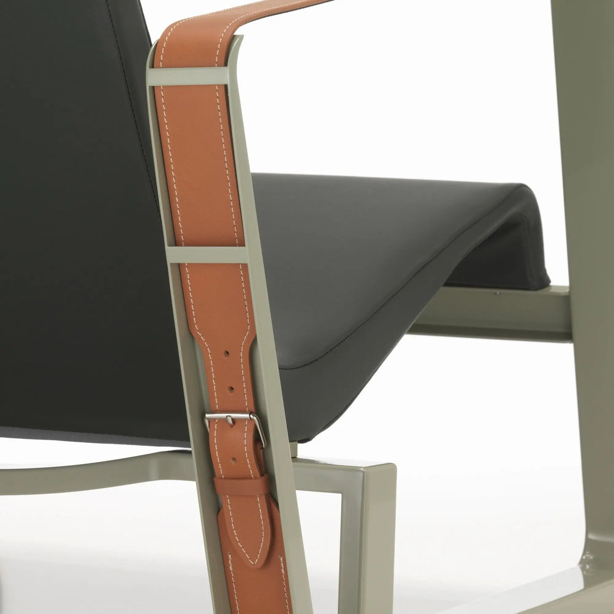 Vitra Cité nojatuoli gris vermeer/premium nahka 59 - Laatukaluste