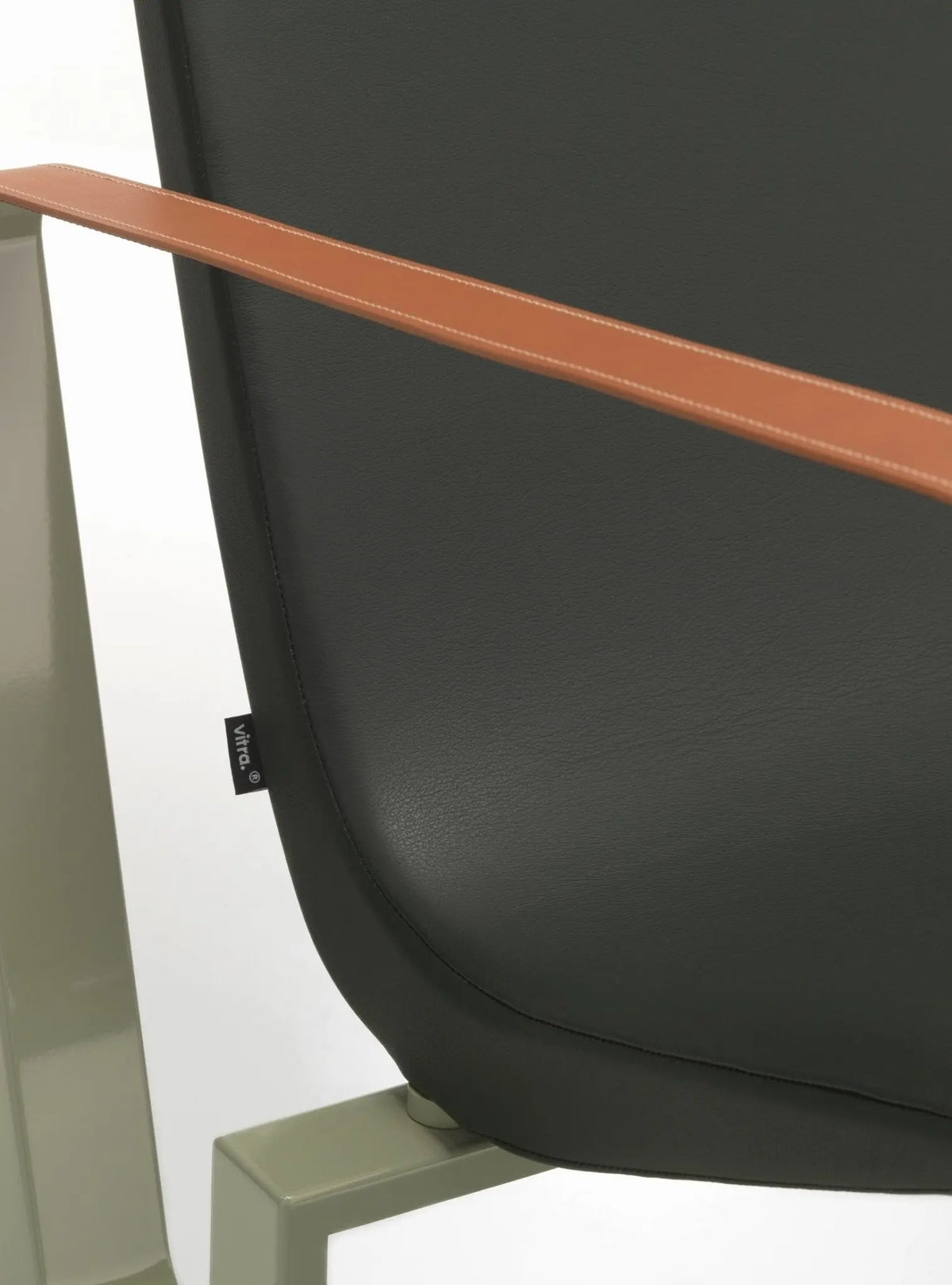 Vitra Cité nojatuoli gris vermeer/premium nahka 59 - Laatukaluste