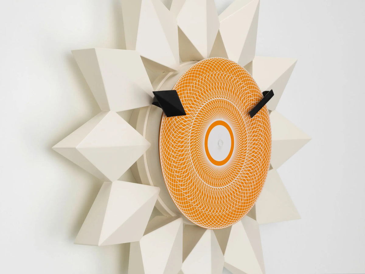 Vitra Diamond Markers seinäkello valkoinen Vitra