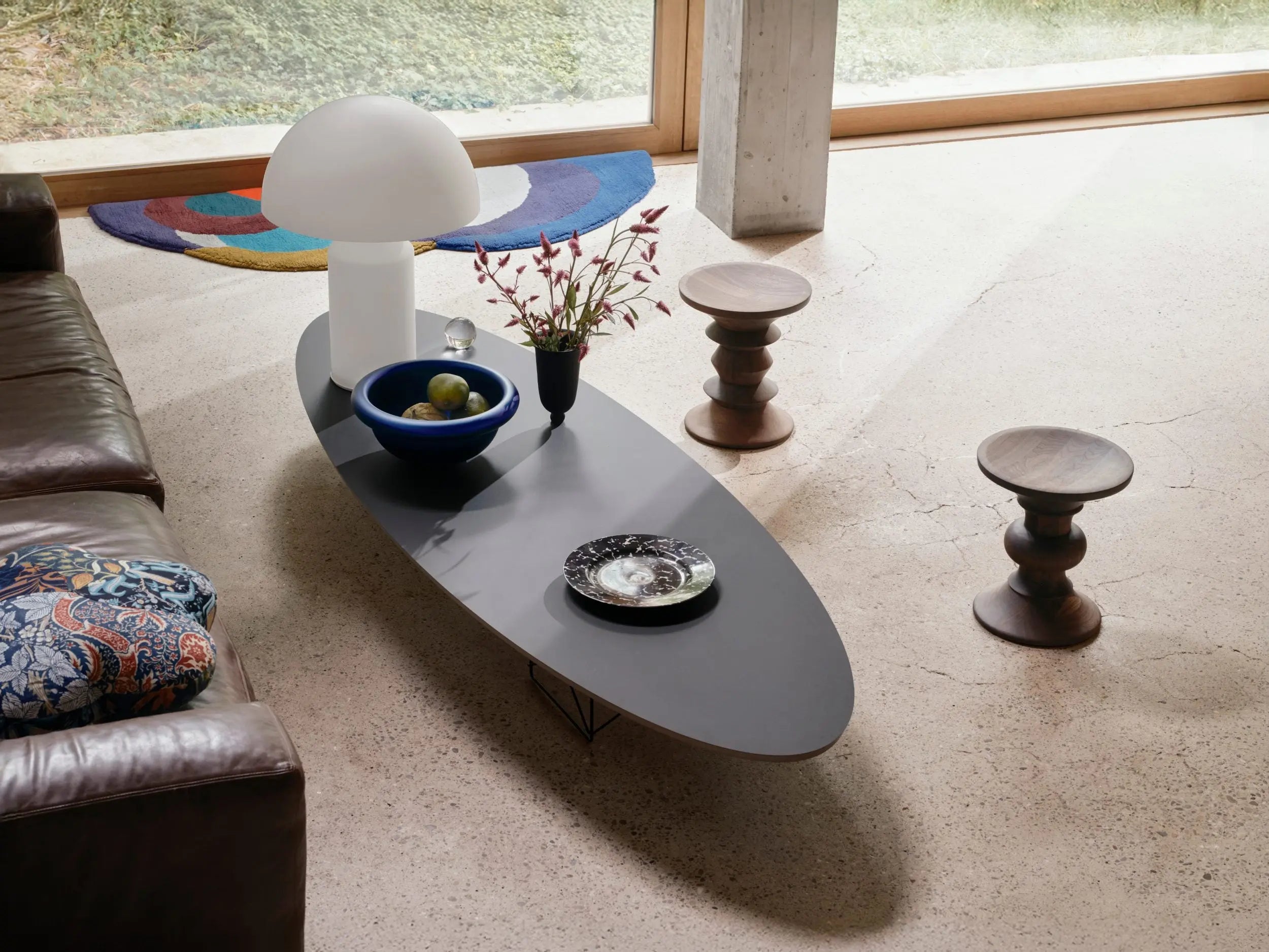 Vitra ETR sohvapöytä musta/kromi Vitra