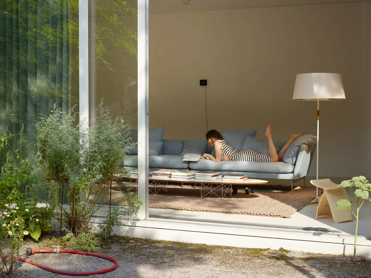 Vitra ETR sohvapöytä valkoinen/kromi Vitra