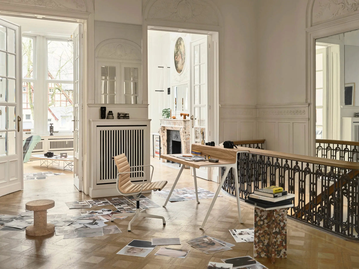 Vitra ETR sohvapöytä valkoinen/kromi Vitra