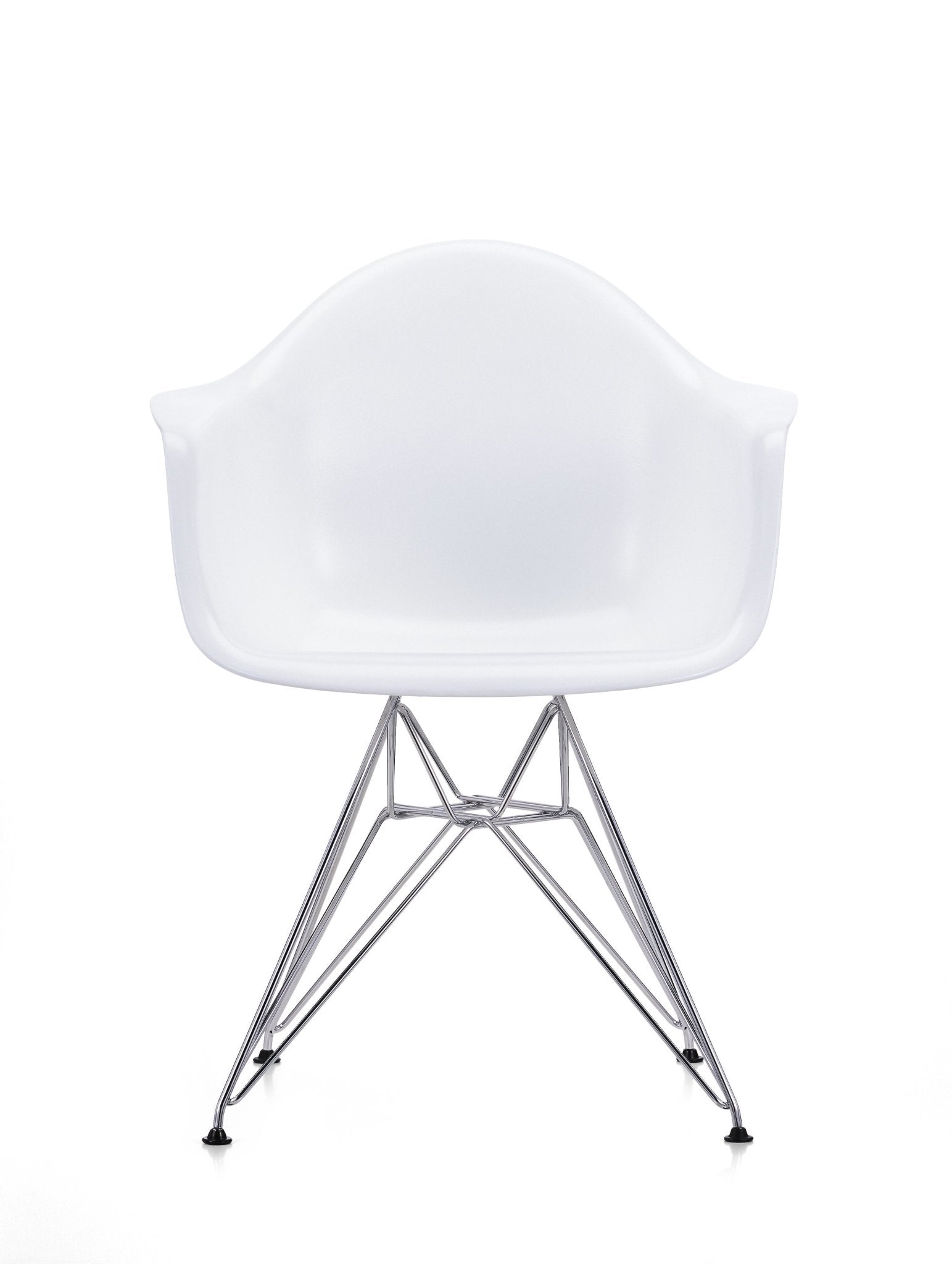 Vitra Eames DAR tuoli valkoinen/kromi - Laatukaluste