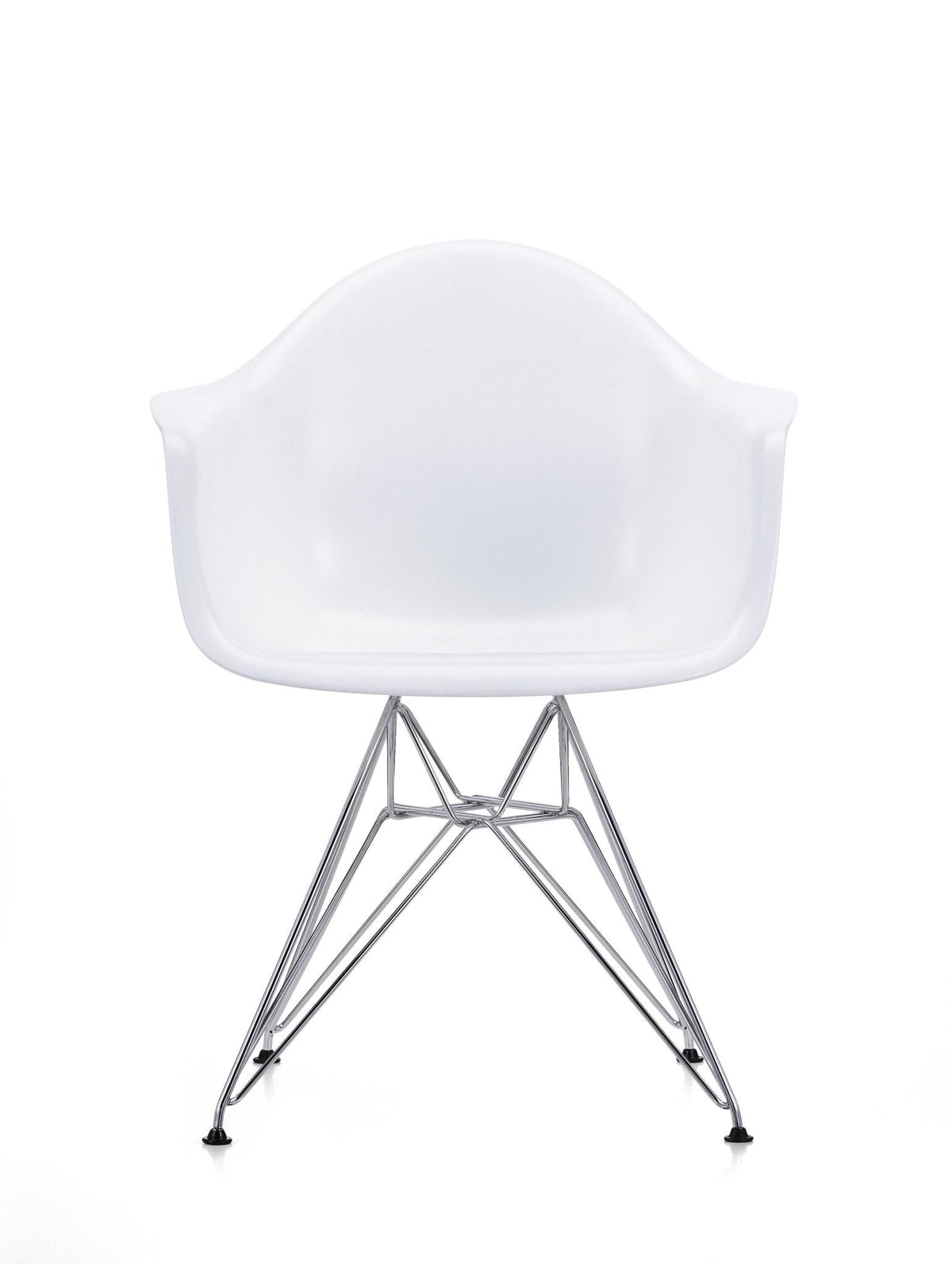 Vitra Eames DAR tuoli valkoinen/kromi - Laatukaluste