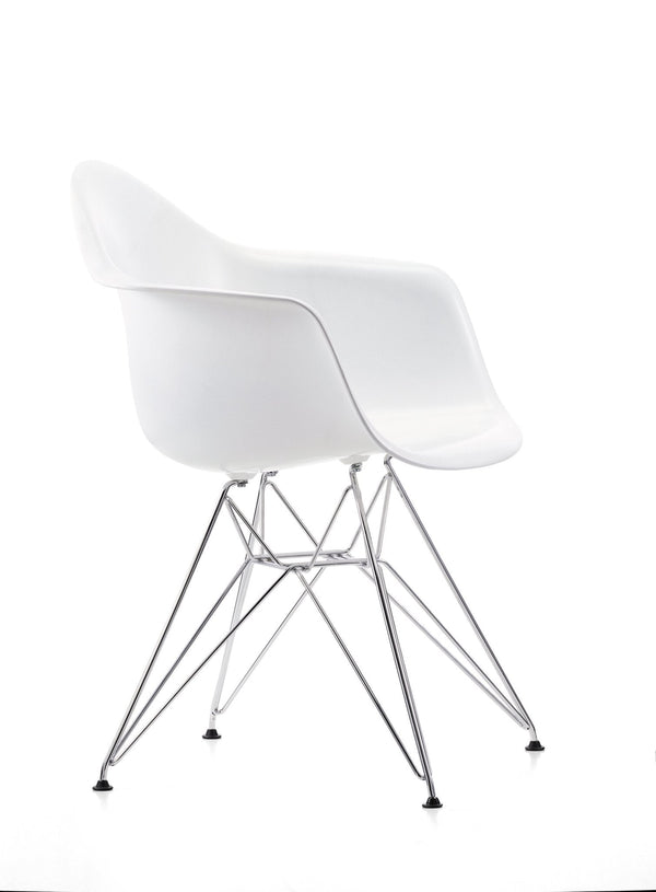 Vitra Eames DAR tuoli valkoinen/kromi - Laatukaluste