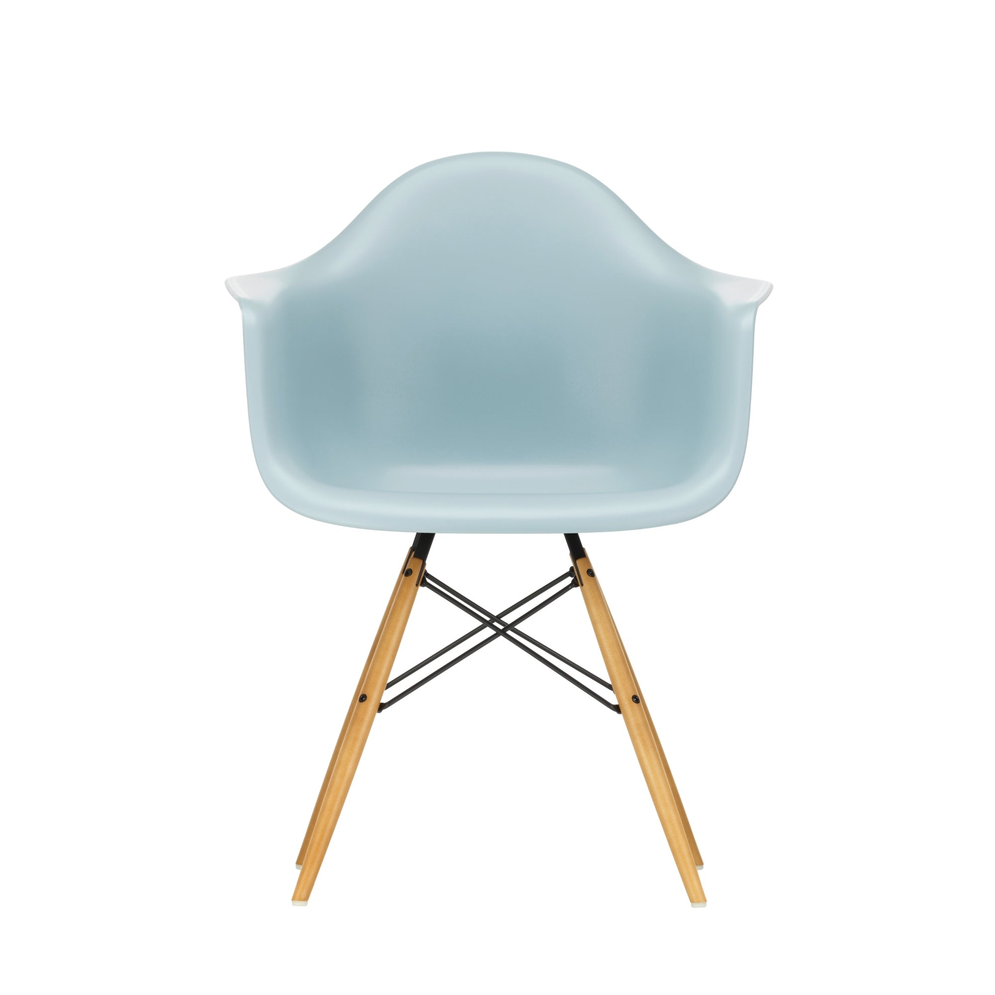 Vitra Eames DAW tuoli jäänharmaa/vaahtera - Laatukaluste