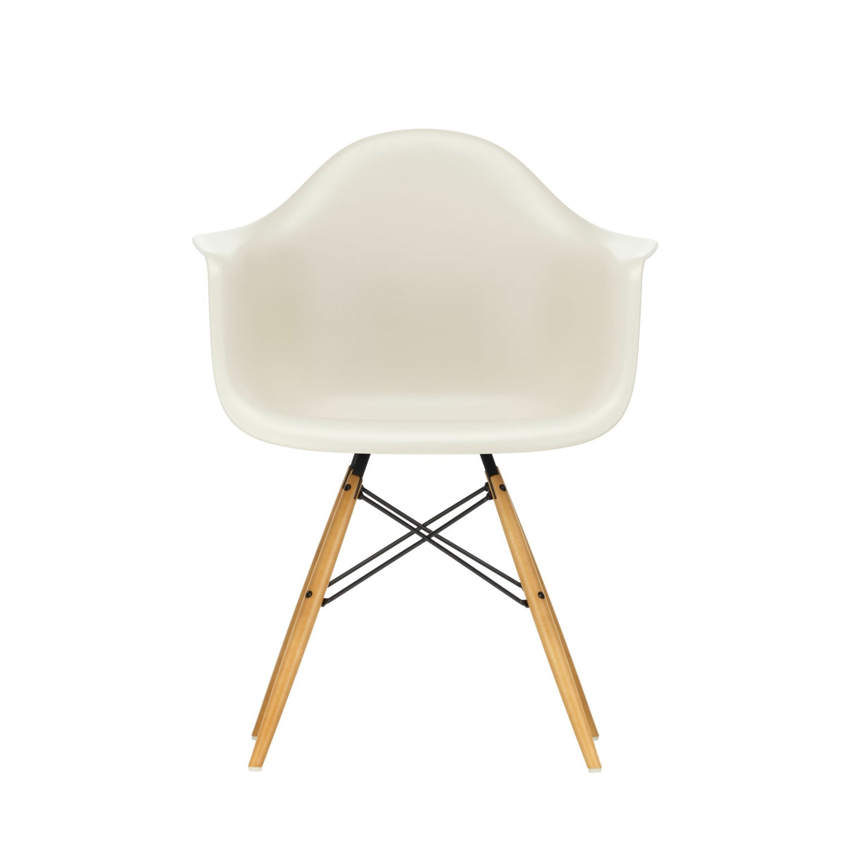 Vitra Eames DAW tuoli luonnonvalkoinen/vaahtera - Laatukaluste