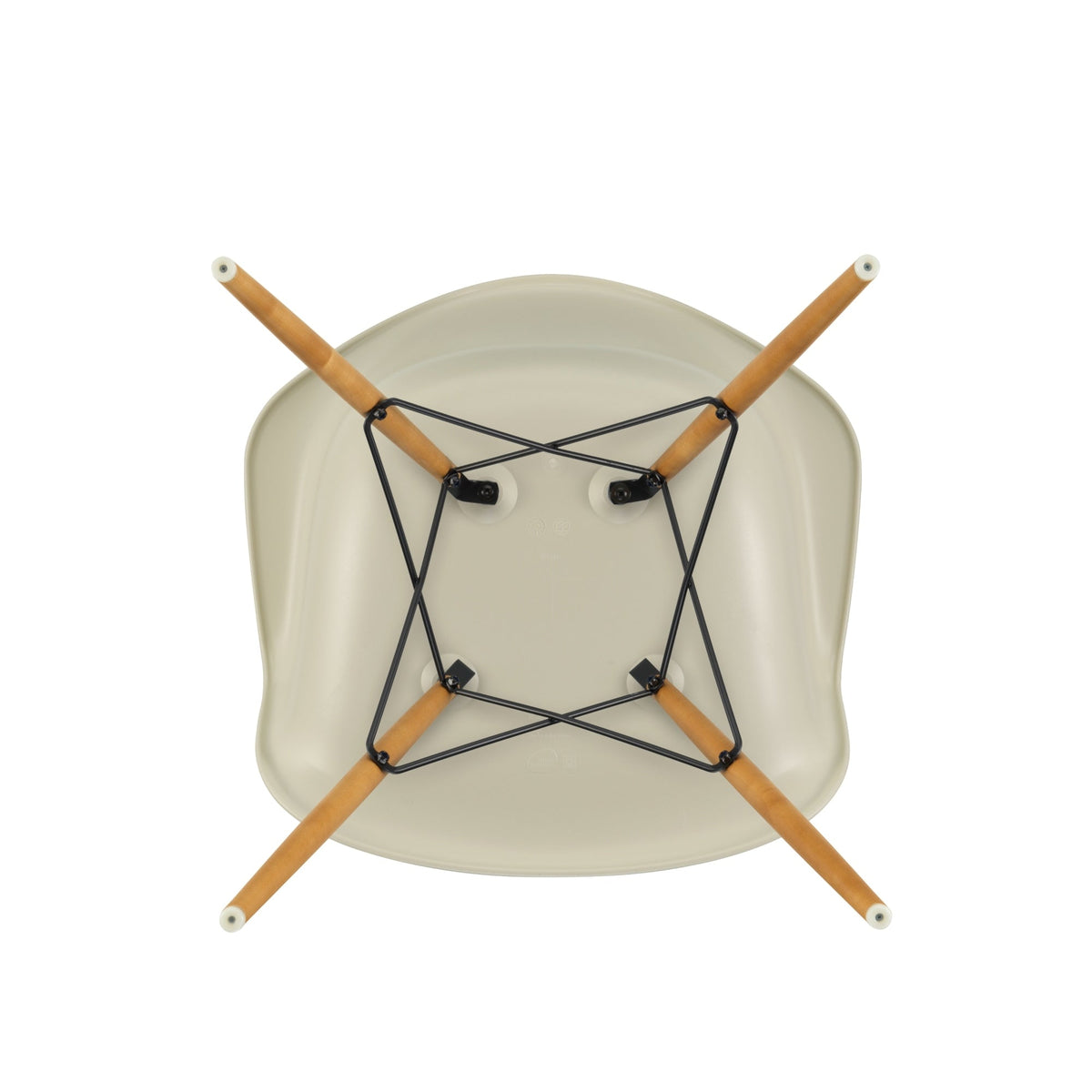 Vitra Eames DAW tuoli luonnonvalkoinen/vaahtera - Laatukaluste