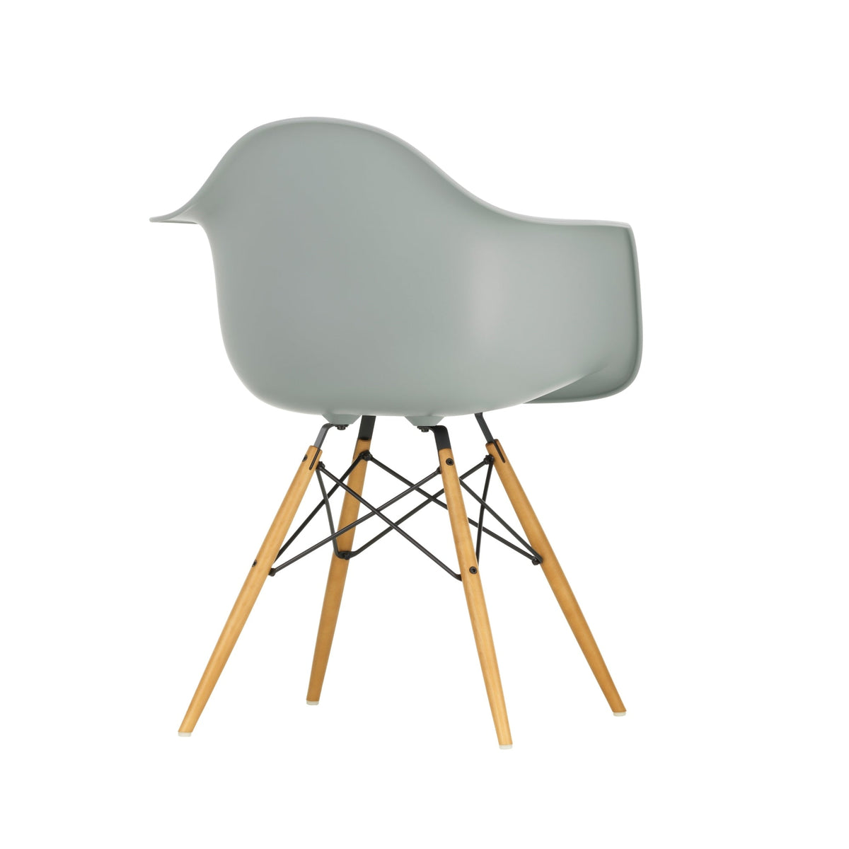 Vitra Eames DAW tuoli vaaleanharmaa/vaahtera - Laatukaluste