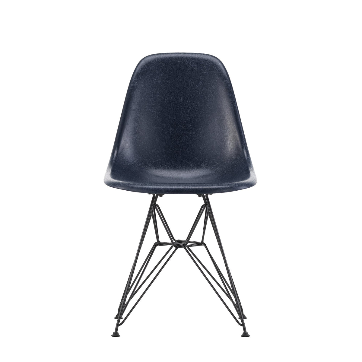 Vitra Eames DSR Fiberglass musta/navy blue - Laatukaluste