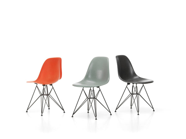 Vitra Eames DSR Fiberglass musta/navy blue - Laatukaluste