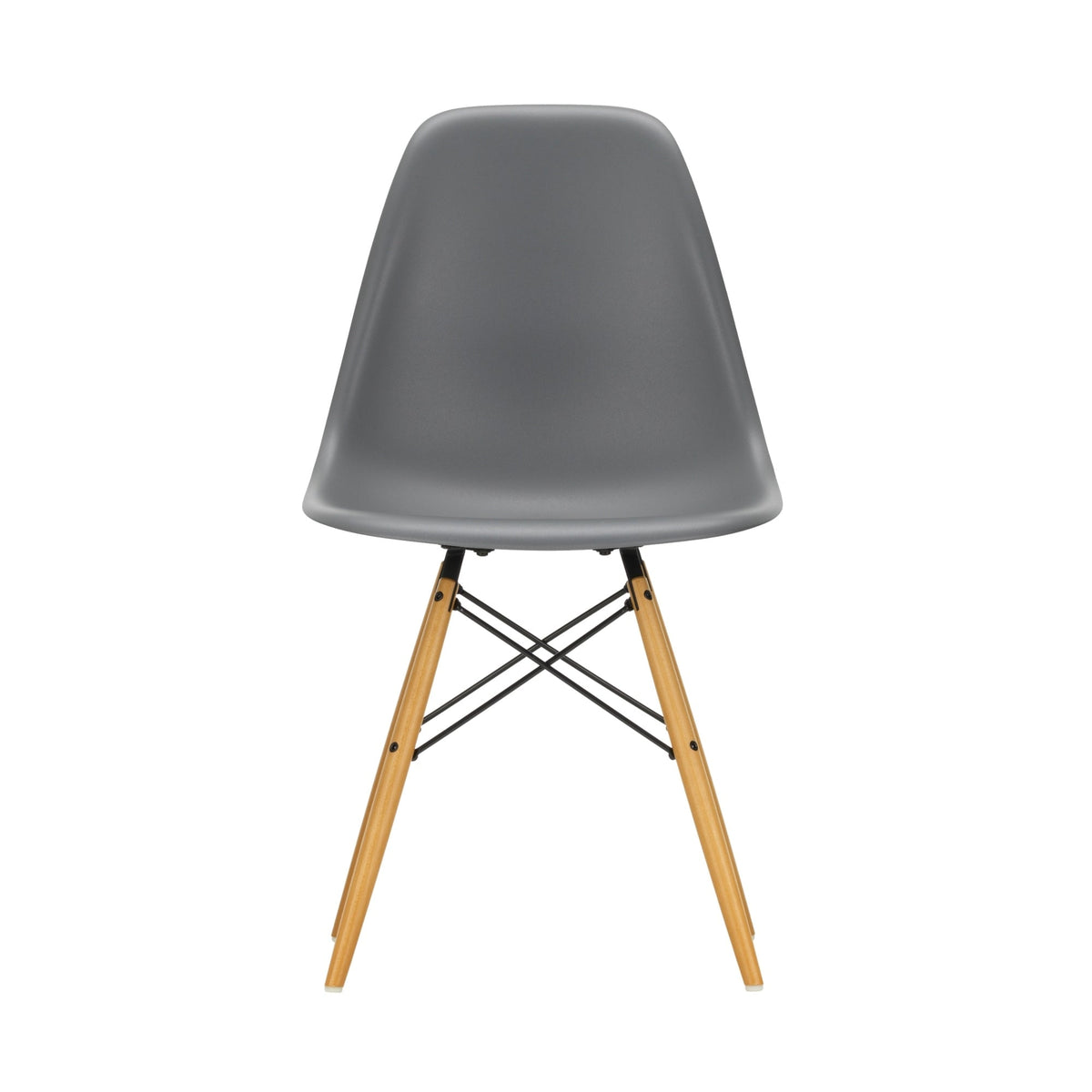 Vitra Eames DSW tuoli harmaa/vaahtera - Laatukaluste