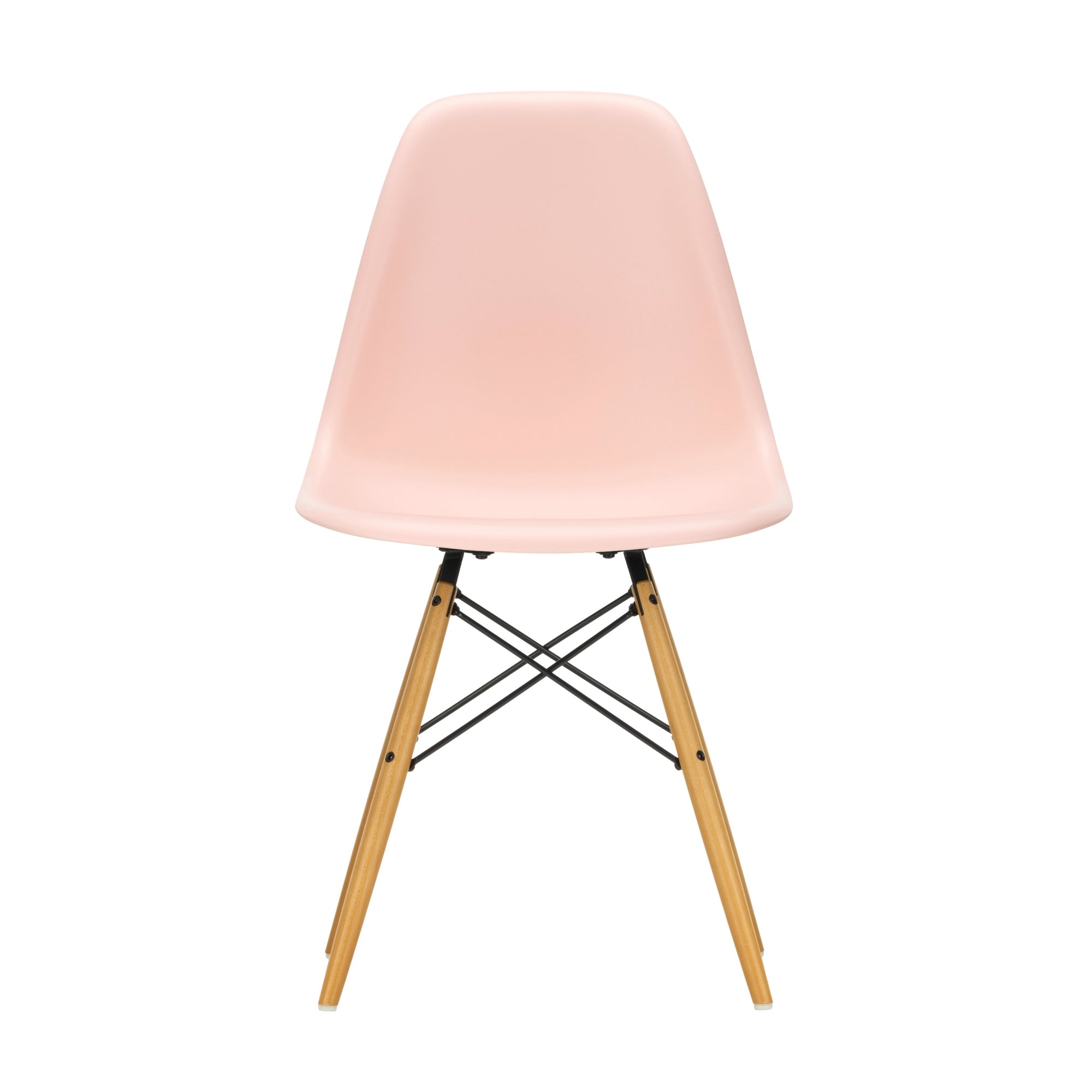 Vitra Eames DSW tuoli roosa/vaahtera - Laatukaluste
