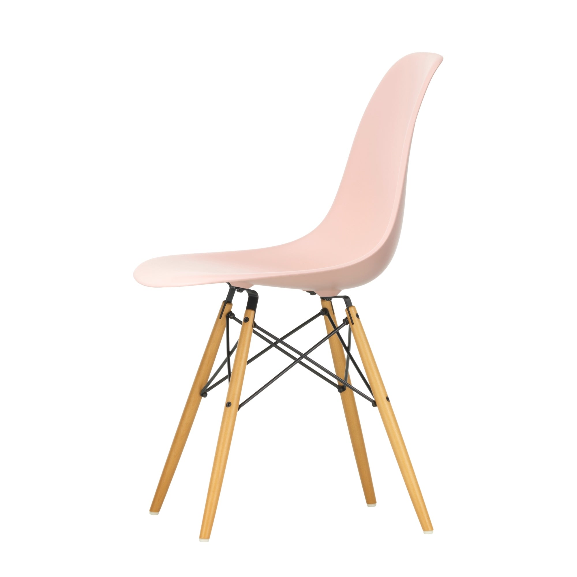 Vitra Eames DSW tuoli roosa/vaahtera - Laatukaluste