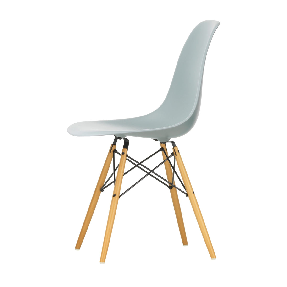 Vitra Eames DSW tuoli vaaleanharmaa/vaahtera - Laatukaluste