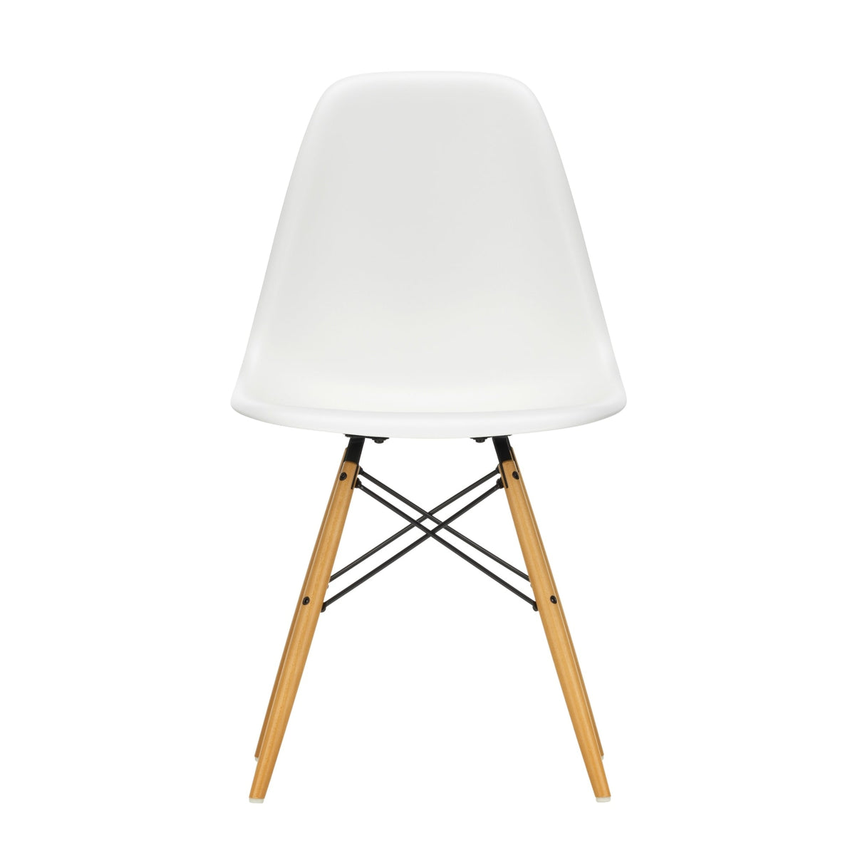 Vitra Eames DSW tuoli valkoinen/vaahtera - Laatukaluste