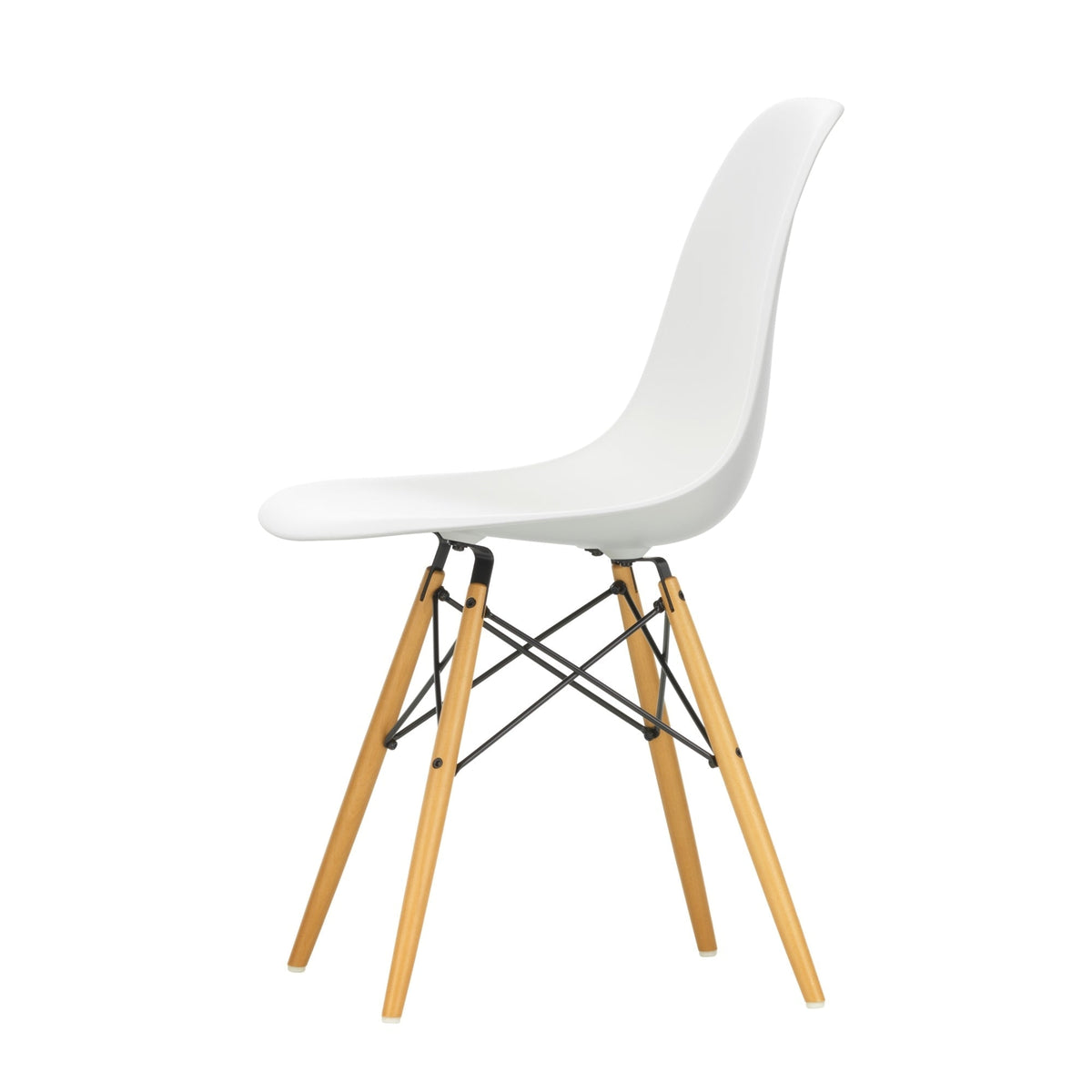 Vitra Eames DSW tuoli valkoinen/vaahtera - Laatukaluste