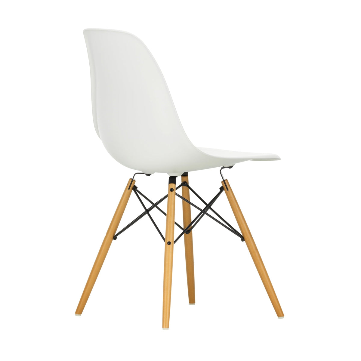 Vitra Eames DSW tuoli valkoinen/vaahtera - Laatukaluste