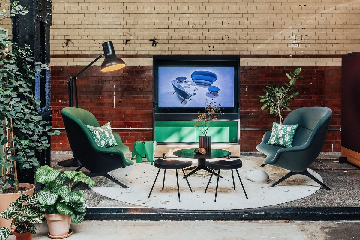 Vitra Eames Elephant RE vihreä Vitra