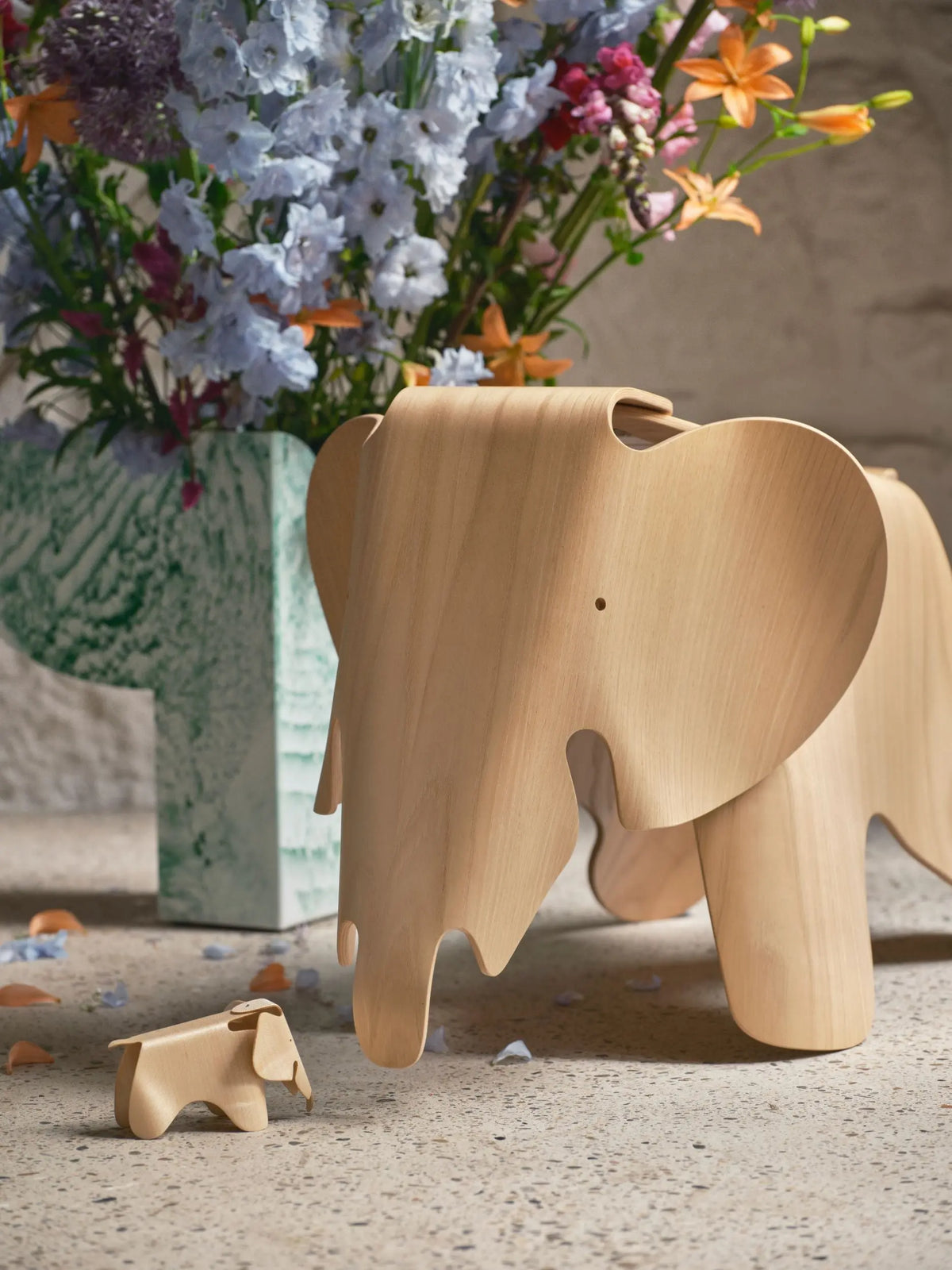 Vitra Eames Elephant vaneri kastanja Vitra