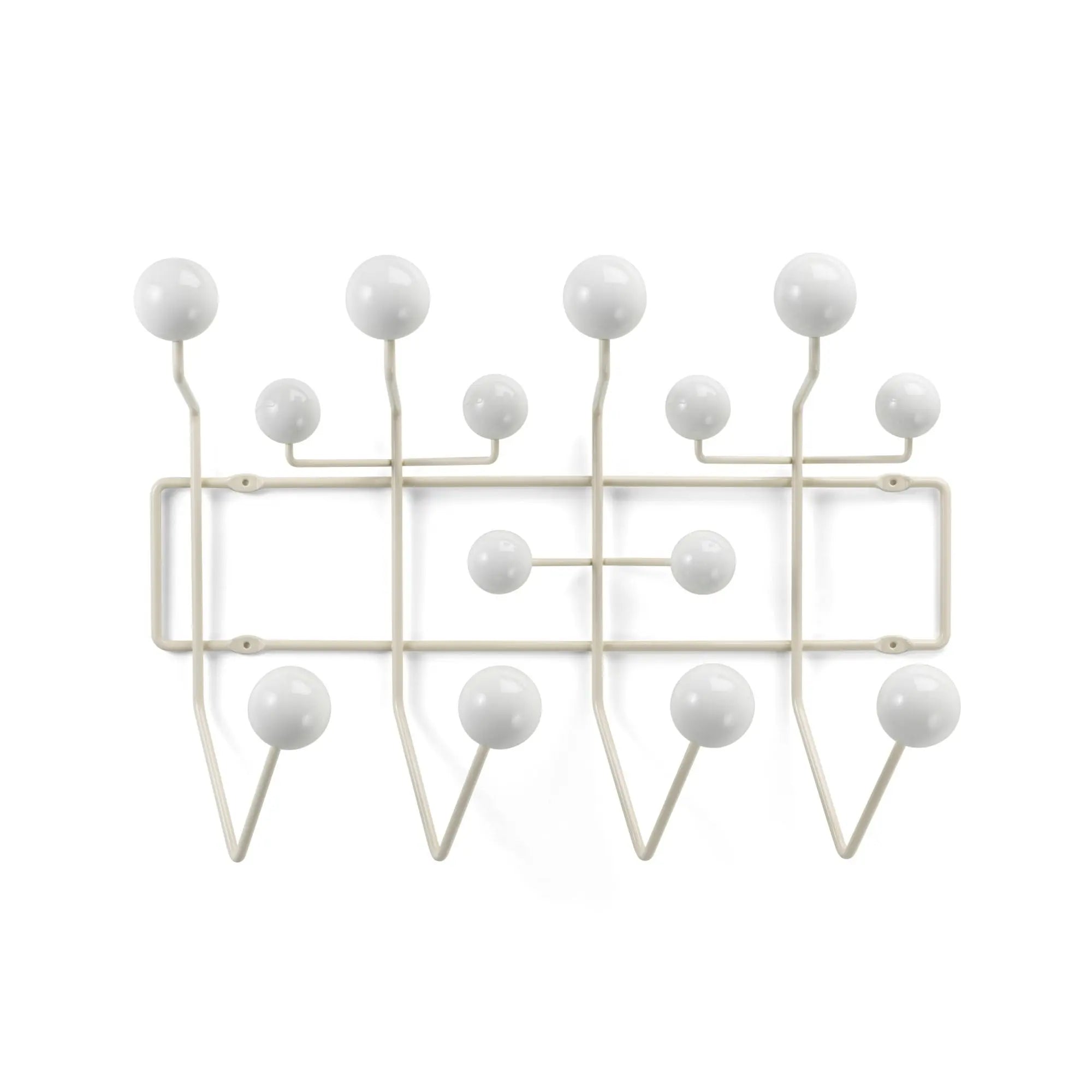 Vitra Eames Hang It All naulakko lämmin valkoinen Vitra