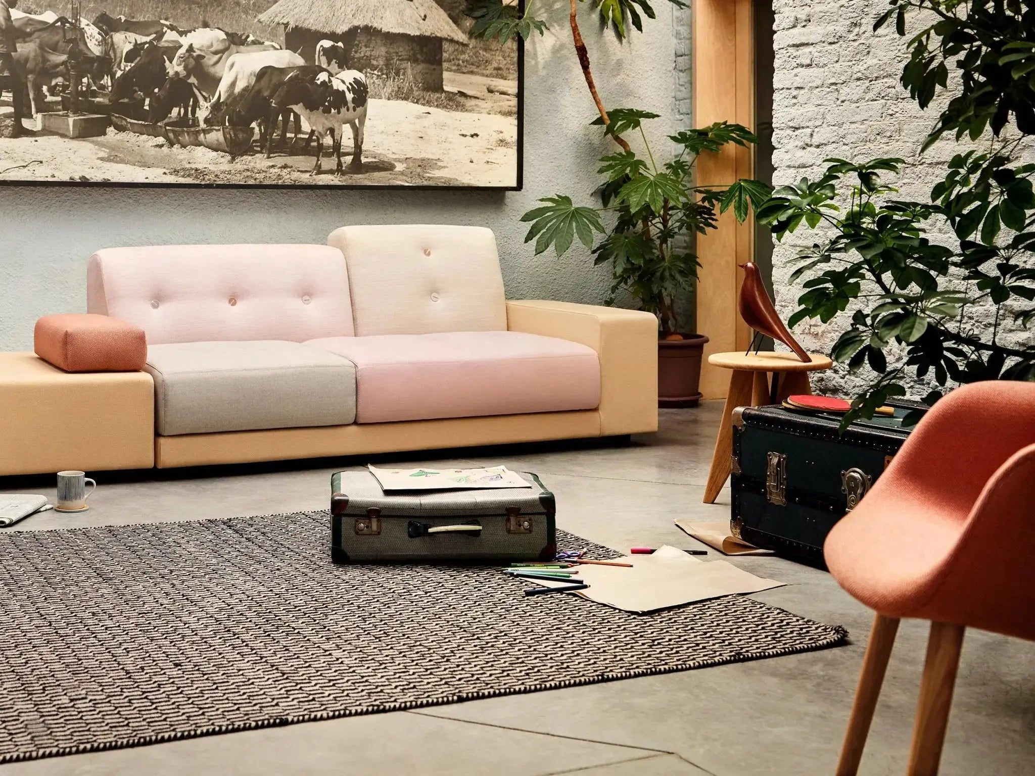 Vitra Eames House Bird pähkinä - Laatukaluste