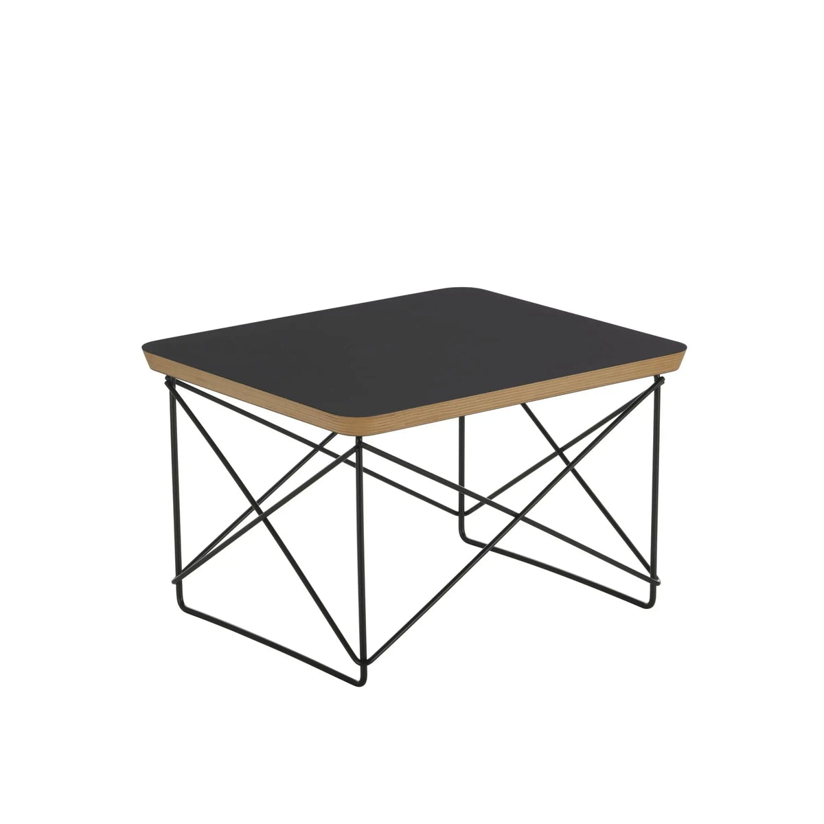 Vitra Eames LTR Occasional pöytä musta/musta Vitra