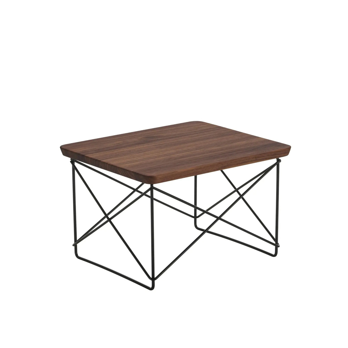 Vitra Eames LTR Occasional pöytä pähkinä/musta Vitra