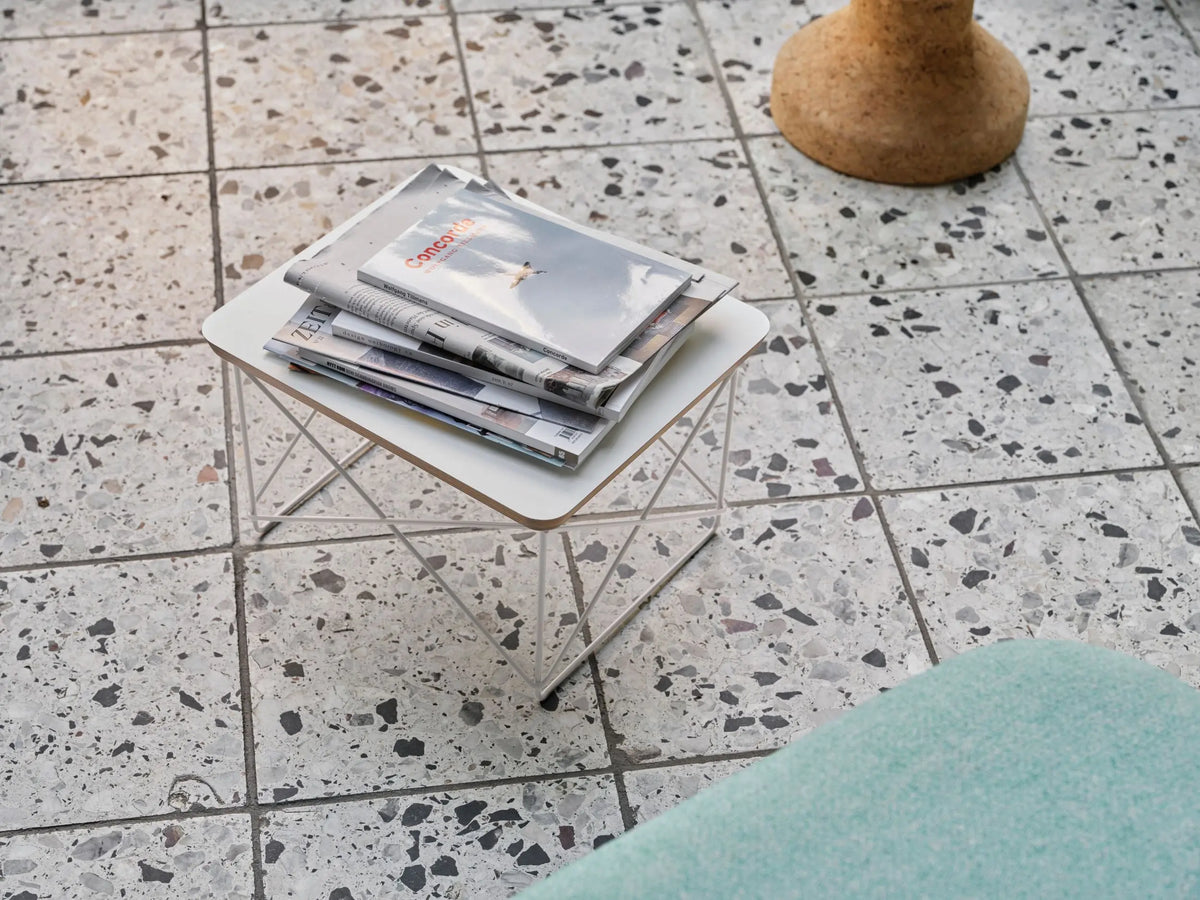 Vitra Eames LTR Occasional pöytä valkoinen/valkoinen Vitra